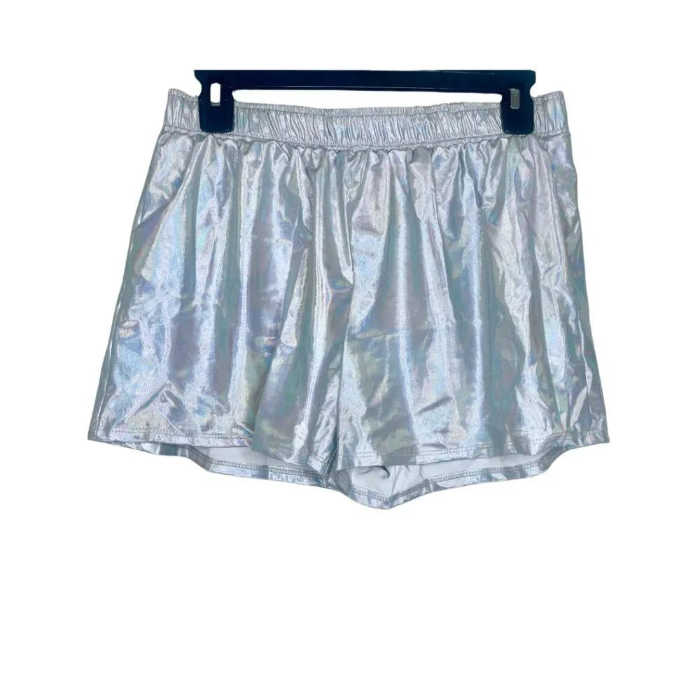 Holographic Short Set - Silver - Picture 5 of 6